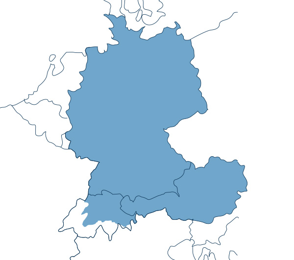 Germany, Austria, Switzerland