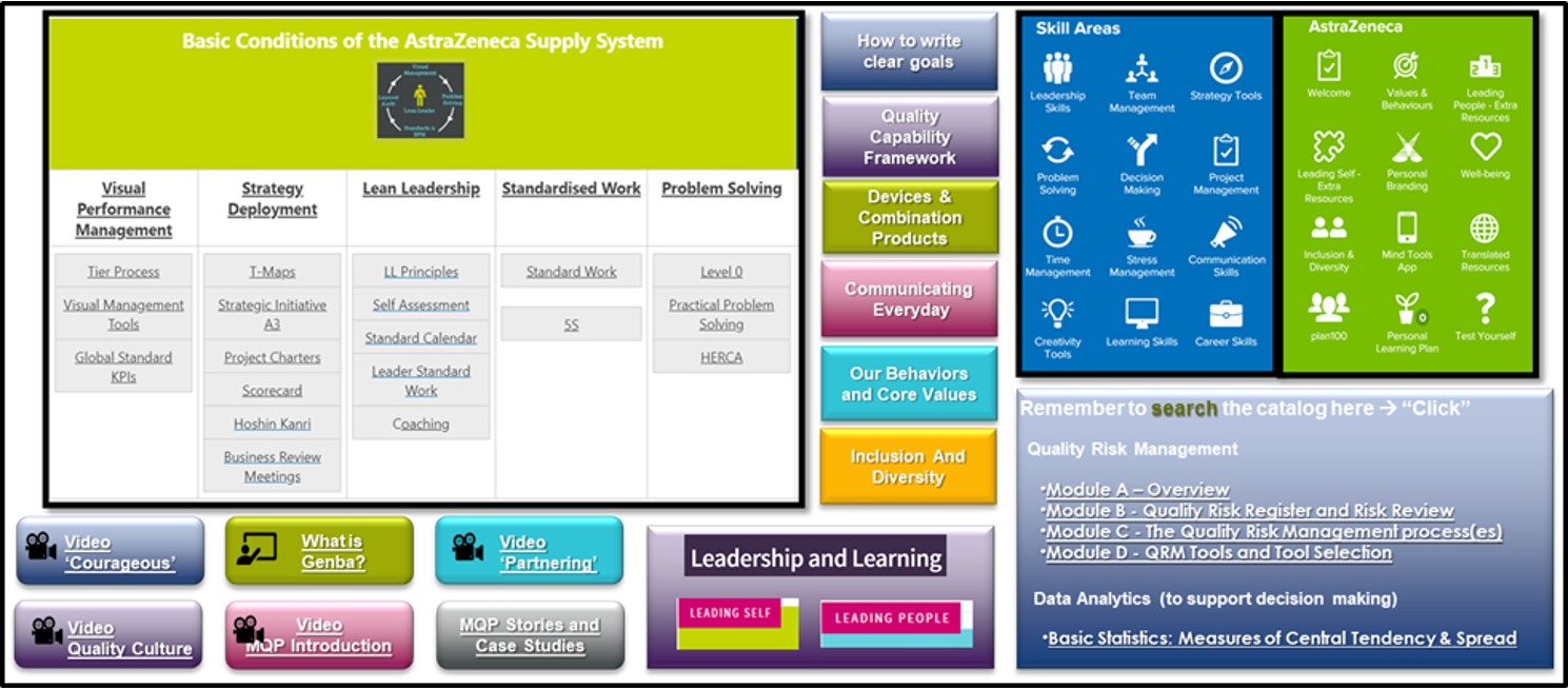 (Simplified) Rapid Access Directory for 10% Learning towards MQP Capability Target Levels 