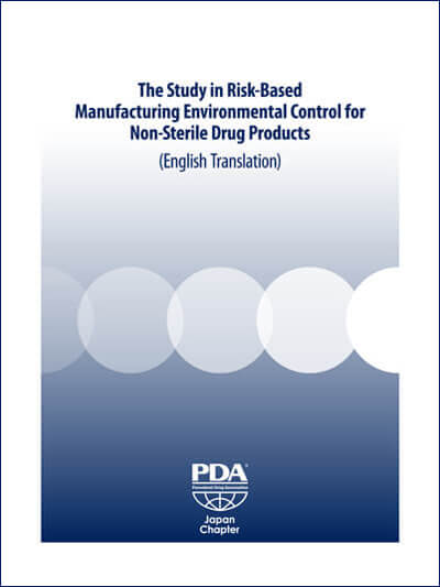 Cover for The Study in Risk-Based Manufacturing Environmental Control for Non-Sterile Drug Products (English Translation)
