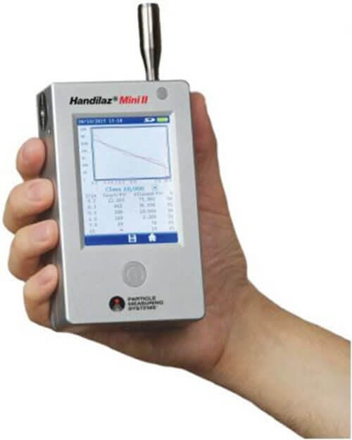 Datamatrix code laser marked on a syringes flange