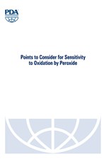 Points to Consider for Sensitivity to Oxidation by Peroxide