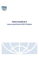Points to Consider No.9 Lessons Learned from the COVID-19 Pandemic